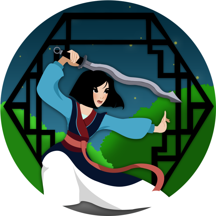 Wallpaper Mulan By ~louise-rosa On Deviantart - Cartoon (768x768)