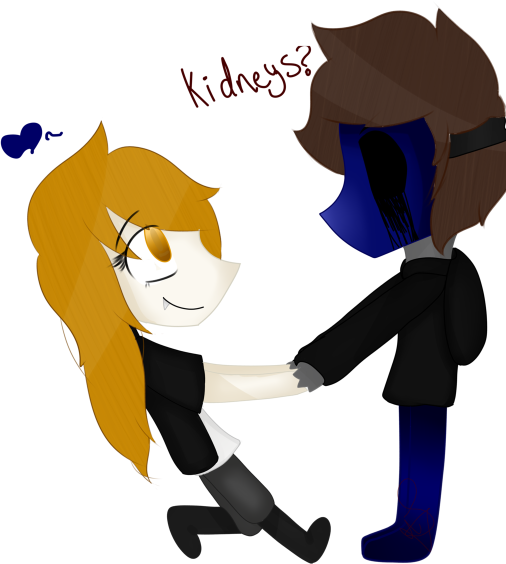 Chibi Lucy Black X Eyeless Jack By Lil Shit Mccree - Eyeless Jack X Black (1024x1325)