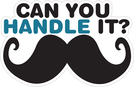 Sticker 9 From Collection «mustaches» - Divieto Di Sosta (490x317)