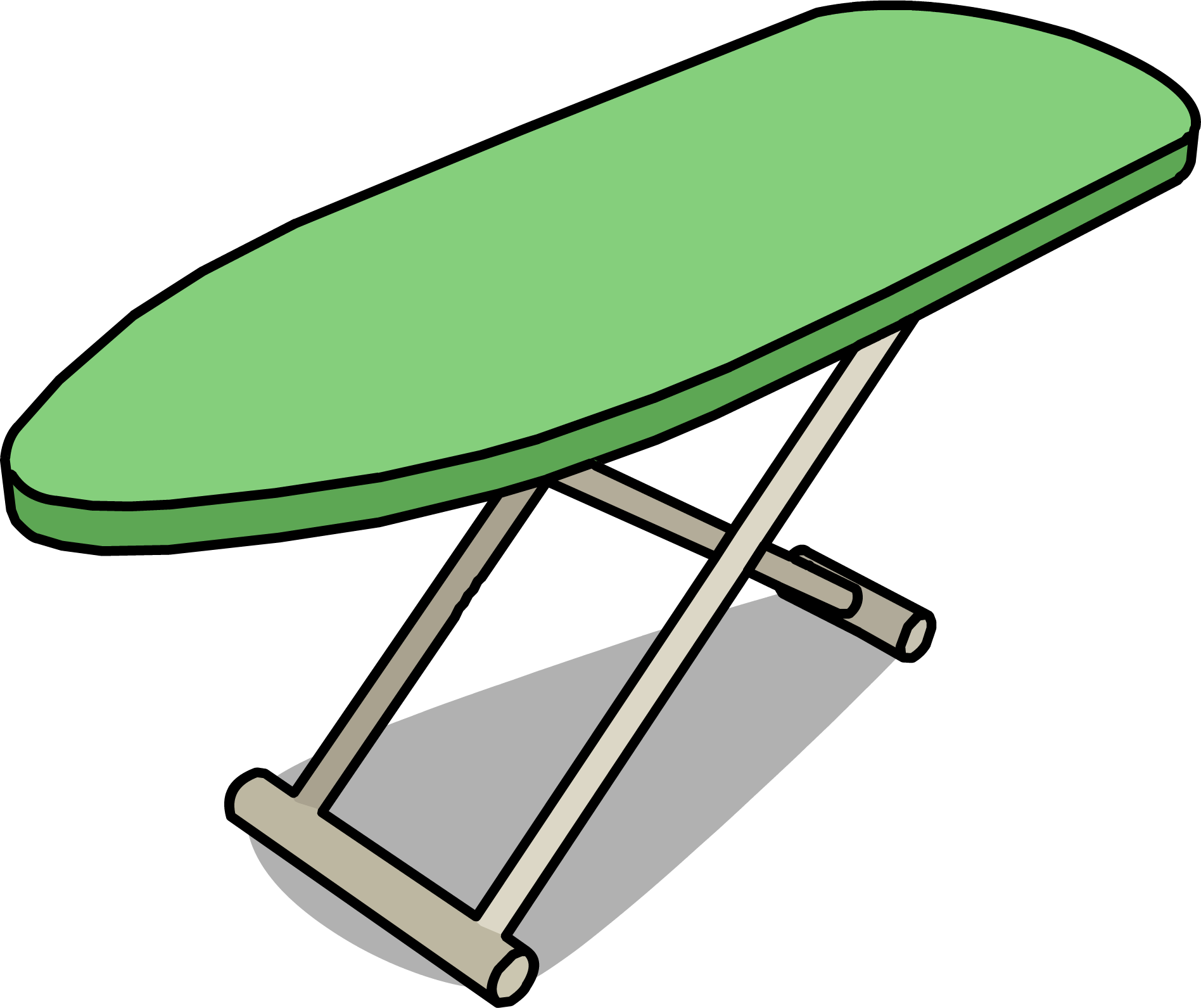 Ironing Board Sprite 015 - Ironing (1896x1591)