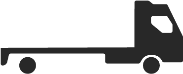 18 Tonne Flatbed Truck - Flatbed Truck Icon Png (370x370)