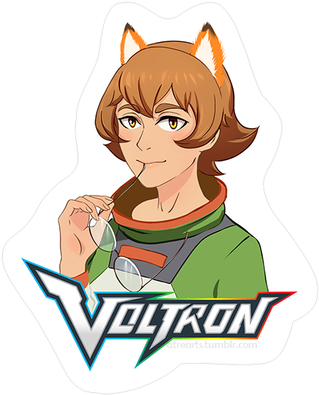Voltron Legendary Defender Voltron Pidge Gunderson - Playmates Paladin Series Blue Lion With Pilot Voltron (483x600)