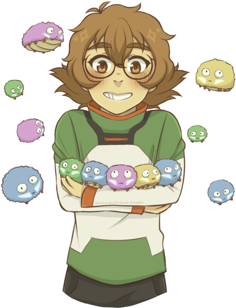 Voltron Legendary Defender Pidge - Voltron Space Fluffs (540x669)