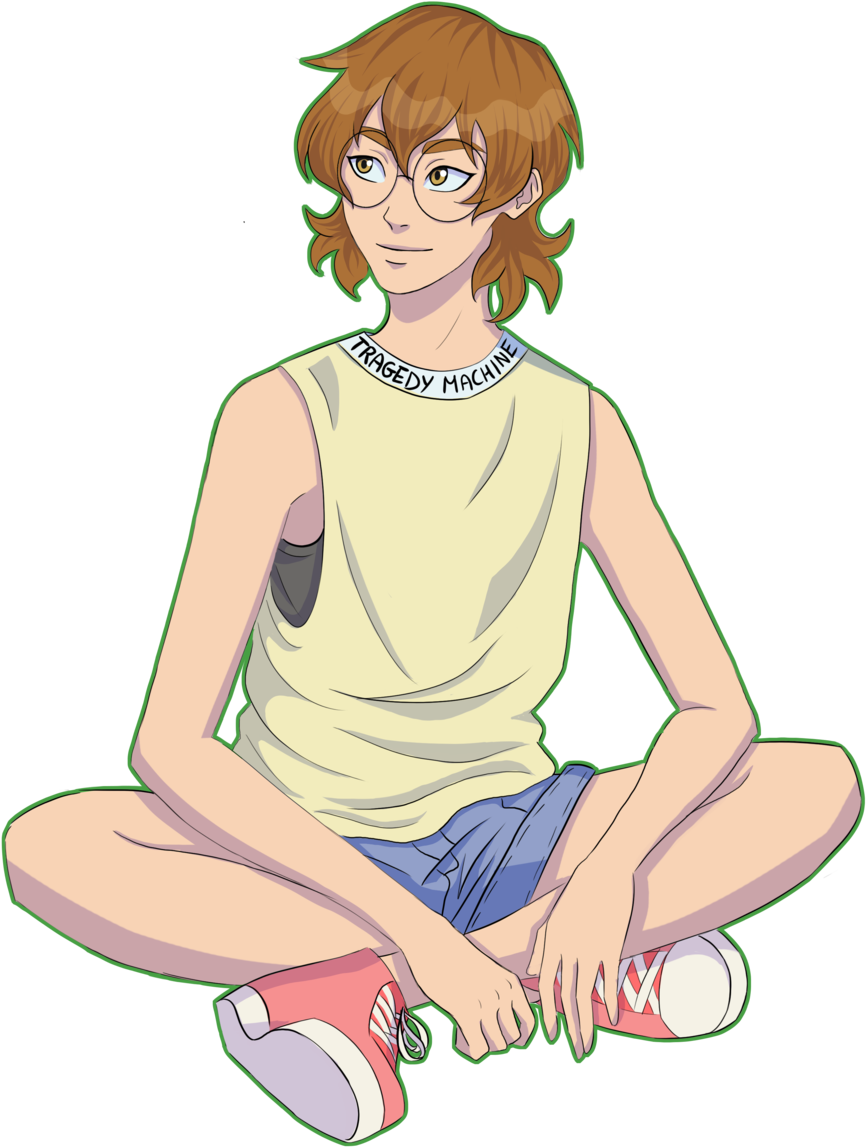 It's Her Sweet 16 Right Good For Her Pidge Pidge Gunderson - Sitting (1280x1280)