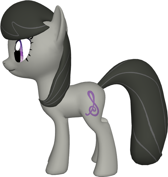 3d, Earth Pony, Female, Mare, Octavia Melody, Pony, - Animal Figure (1200x900)