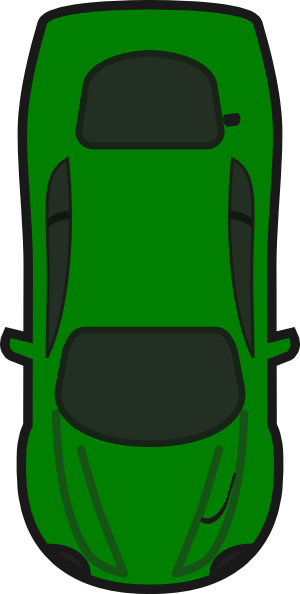 Gambar Vektor Gratis Hijau Mobil Kendaraan Kecil Gambar (300x594)