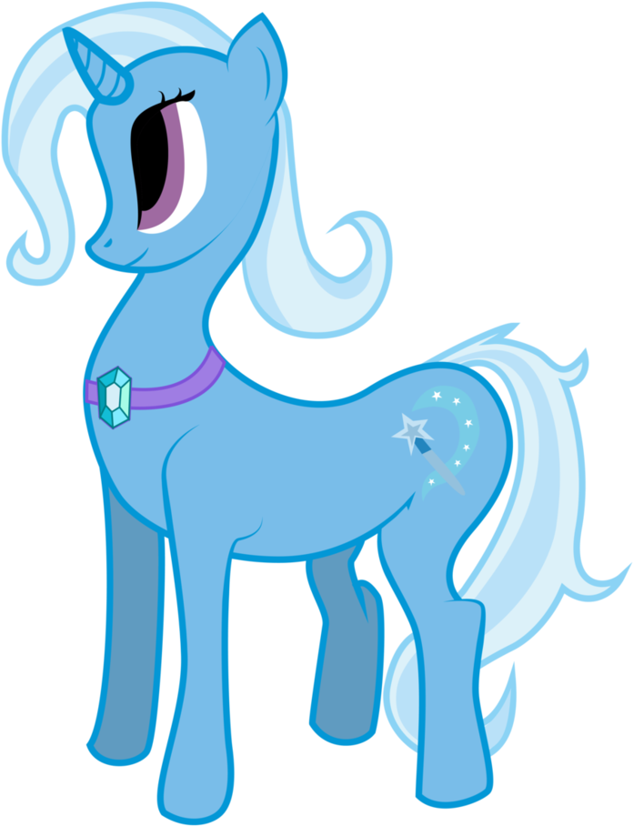 Trixie Vector Draw By Mfg637 - Mane (789x1012)
