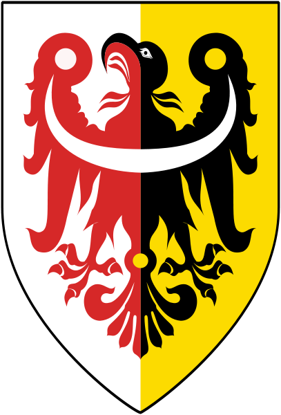 Herb Księstwa Świdnicko-jaworskiego - Powiat Jaworski (407x600)