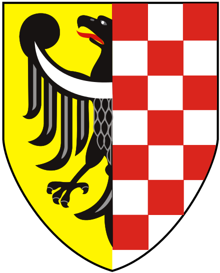 Herb Powiatu Legnickiego - Legnica County (440x546)