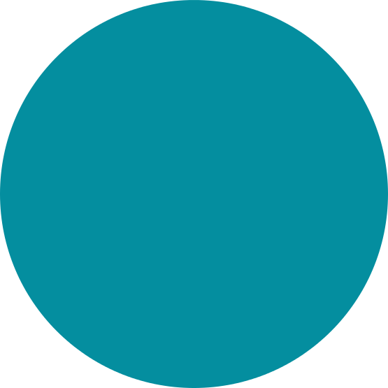 A Patient Centered Medical Home With Compassionate - Cyan Blue Circle Png (555x555)