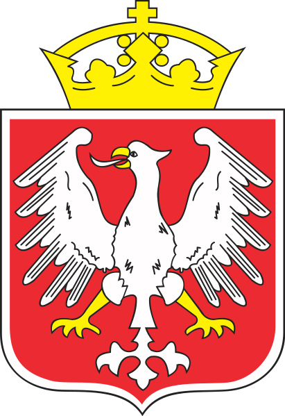 519pxpol Konin Coa Svg 393pxpol Poznacoa Svg1 411pxpol - White Eagle Coat Of Arms (411x599)