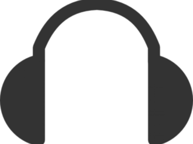 Headphone Clipart Royalty Free - Headphones Clip Art Transparent (640x480)