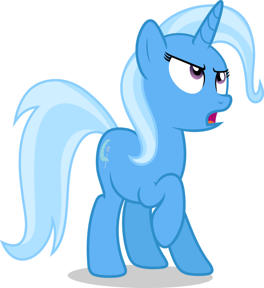 Mlp Fim Trixie Vector By Luckreza8 - Mlp Trixie Png (856x933)