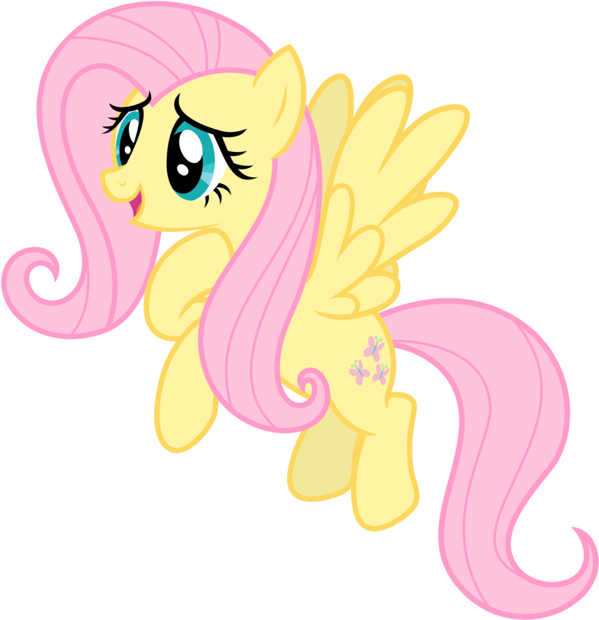 Fluttershy 17 By Estories - My Little Pony Characters (876x912)