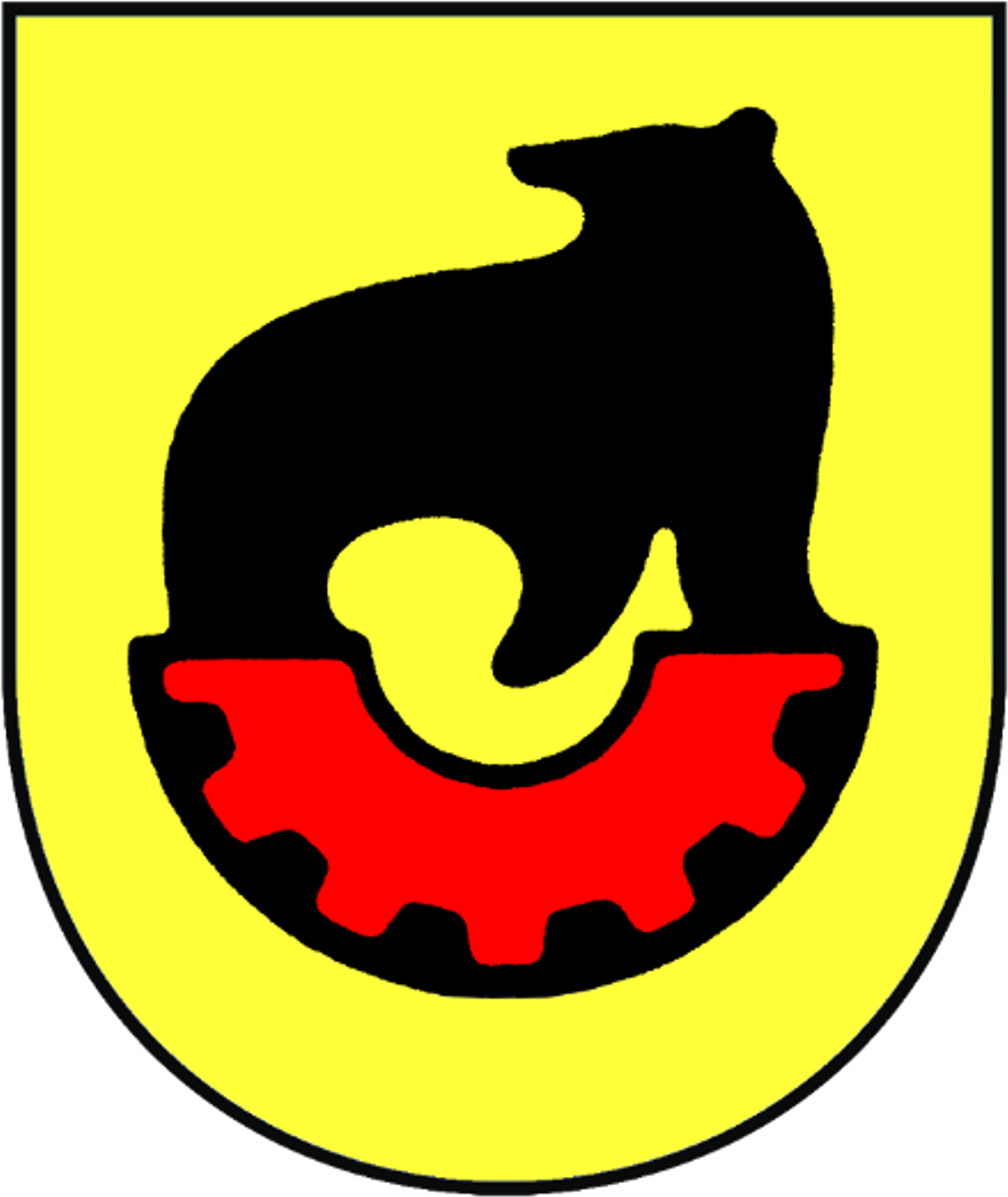 Herb Ursusa 1970 1977 I 1993 1996 - Warszawa Ursus Railway Station (1800x2117)