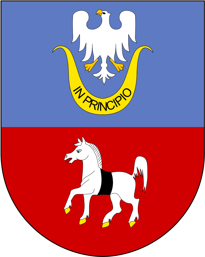 Gmina Secemin Herb - Flag: Gmina Secemin Flaga (744x912)