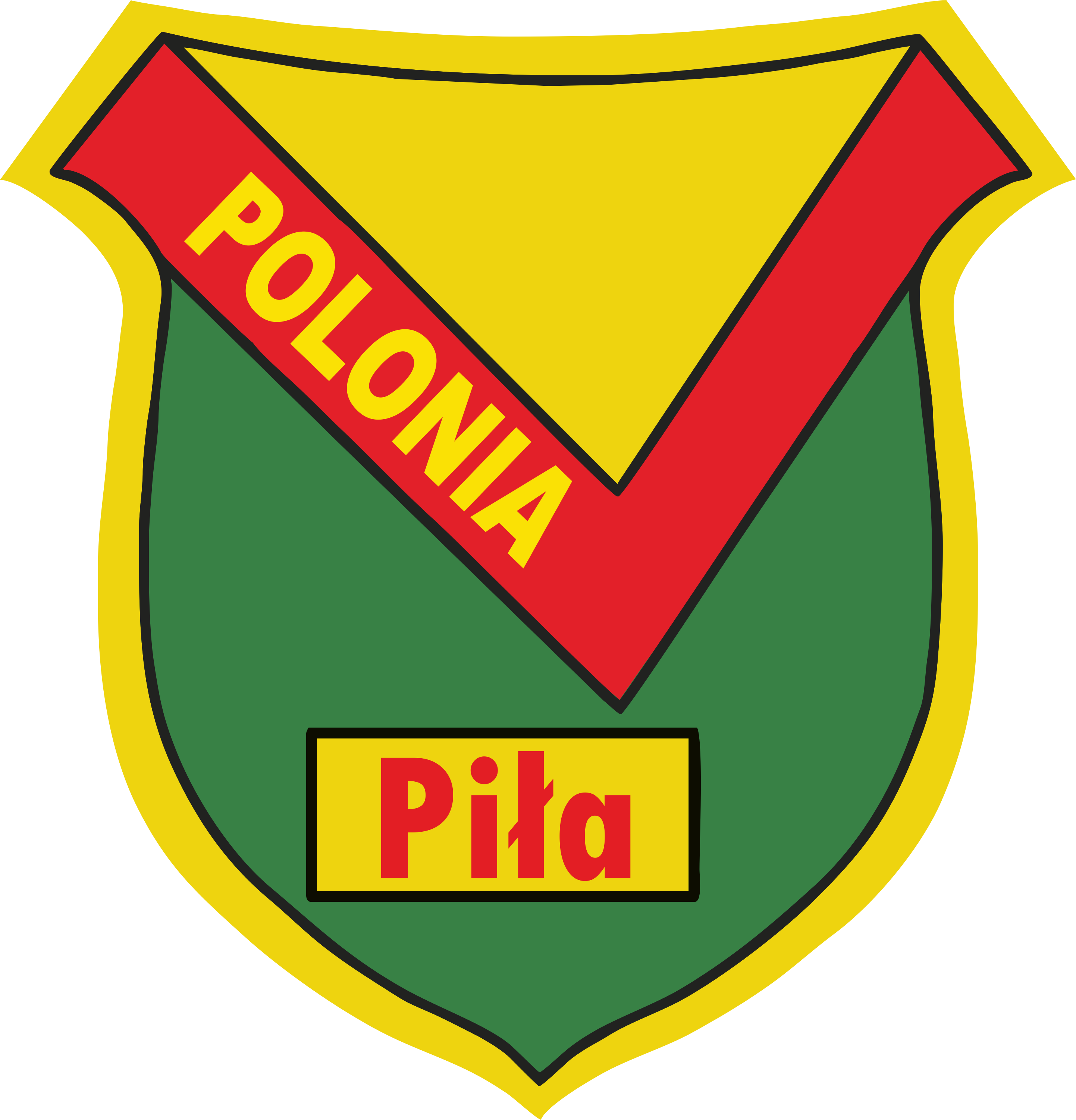 Herb Drużyny Polonia Piła W Formacie Png - Polonia Piła (2885x3003)