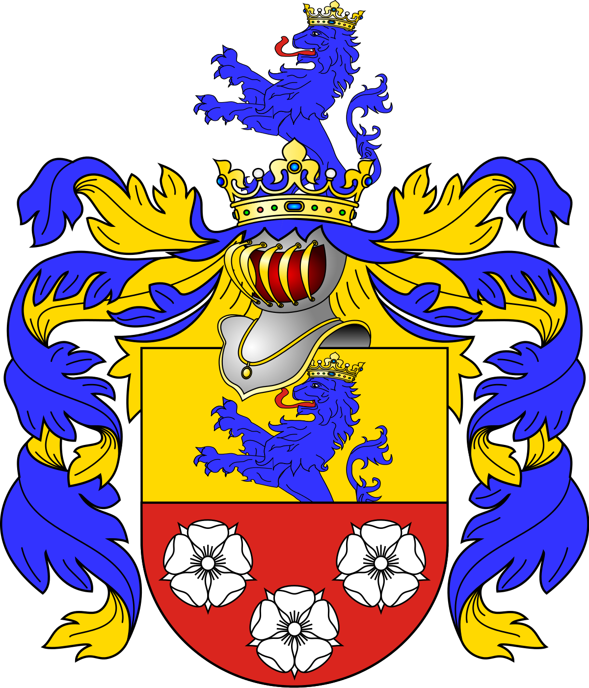 Henckel Von Donnersmarck Wikipedia - Herb Krawczyków (1200x1401)