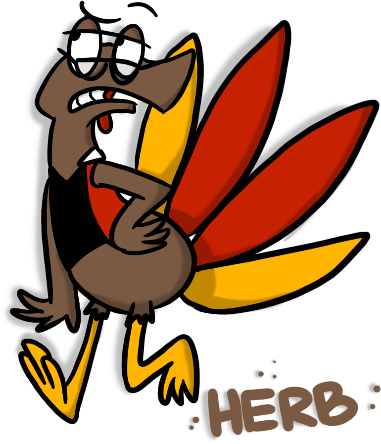 Herb The Fabulous Turkey By Pickles 4 Nickles - Herb The Fabulous Turkey By Pickles 4 Nickles (842x1000)