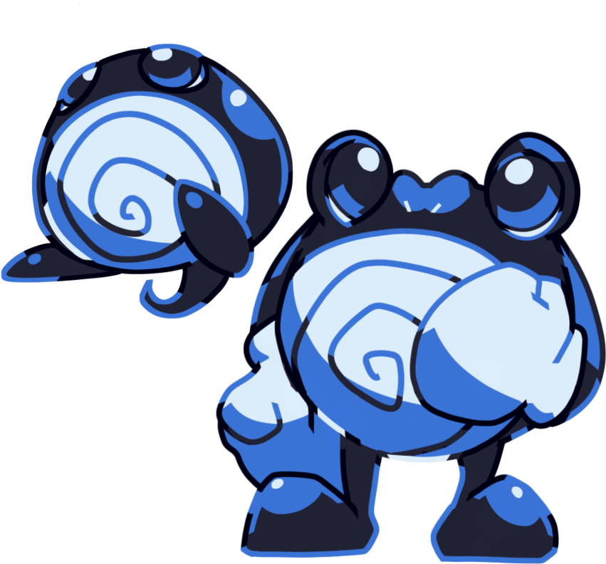 Poliwag Evolution Download - Pokemon Poliwag Beta (894x894)