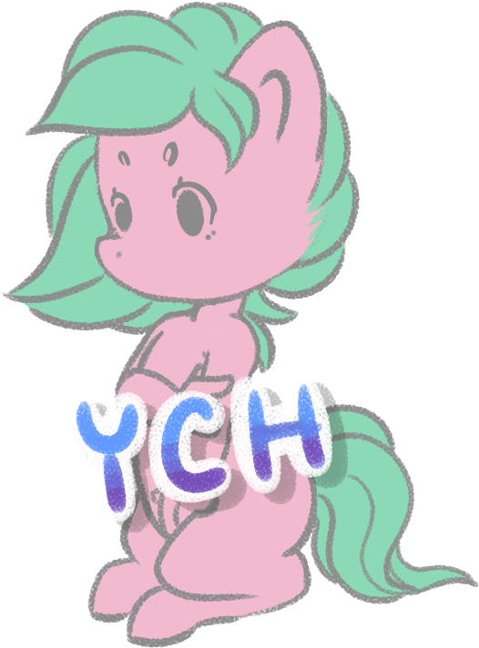 Anthro Pony Ych [ Slots Open ] By Syrcaid - Cartoon (694x847)