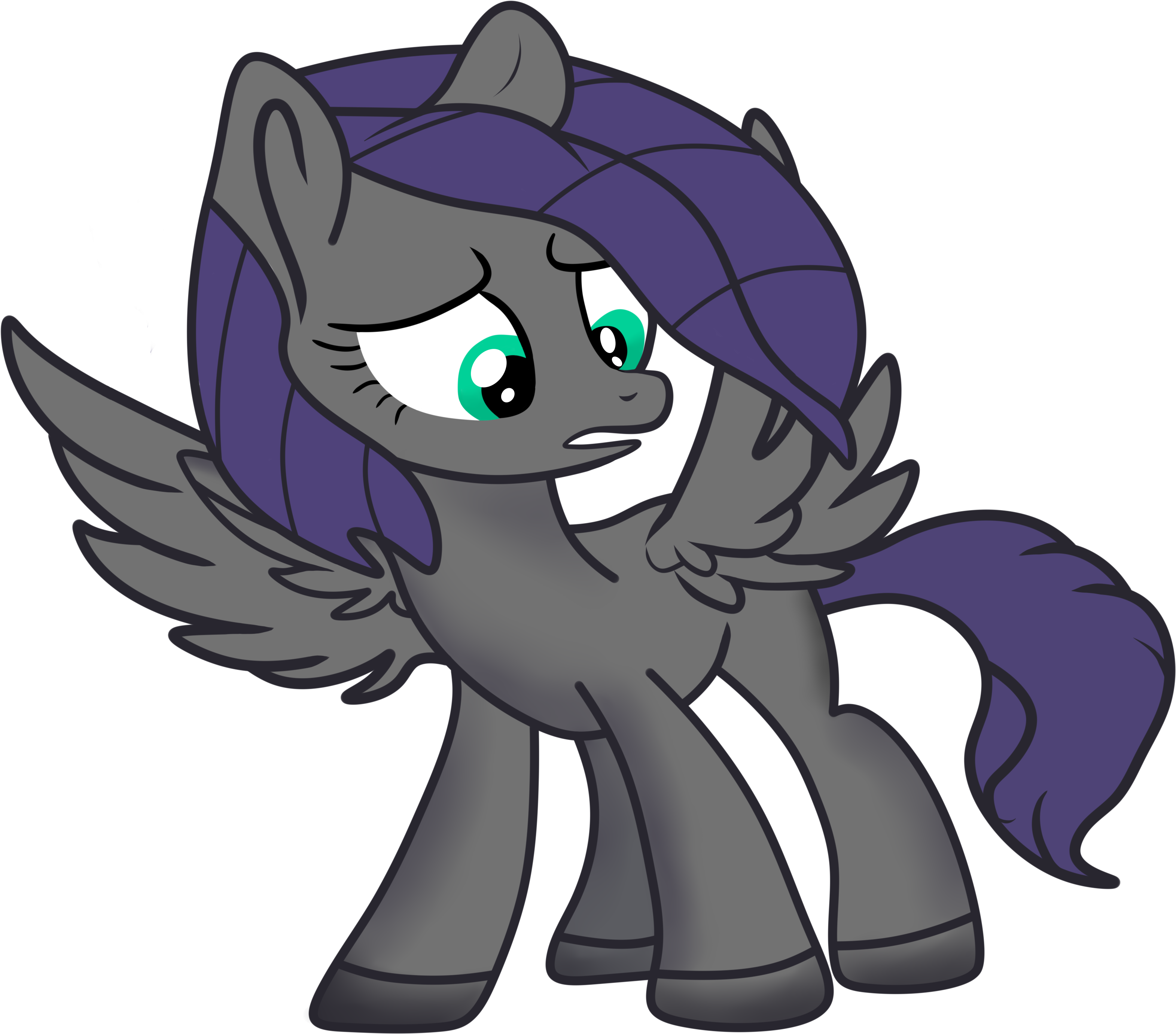 Pony Gato Caballo De Dibujos Animados - Cartoon (3200x3200)