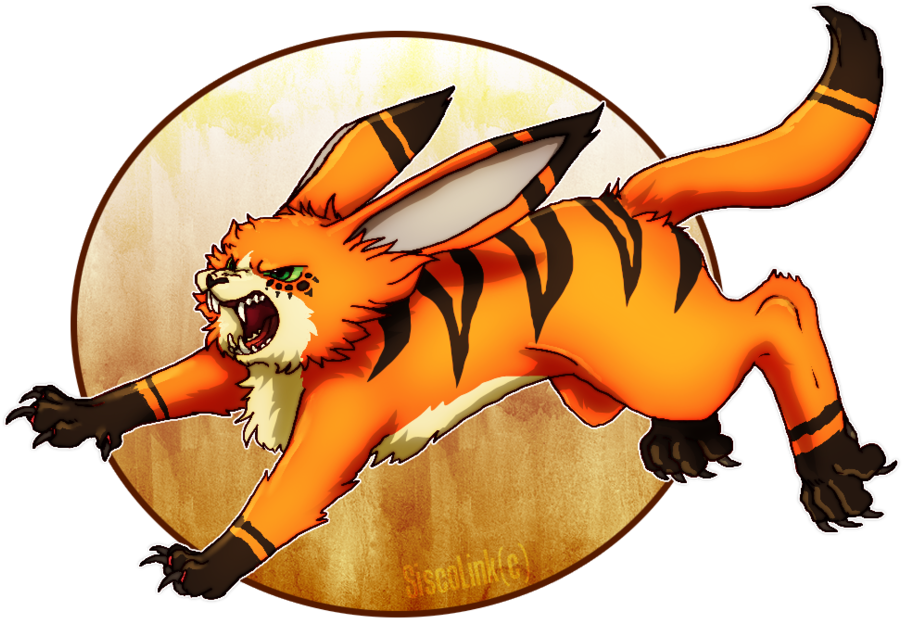 Angry Tiger Bun By Siscocentral1915 - Cartoon (1024x735)