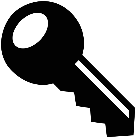 A Picture Of A Key - Key (553x533)