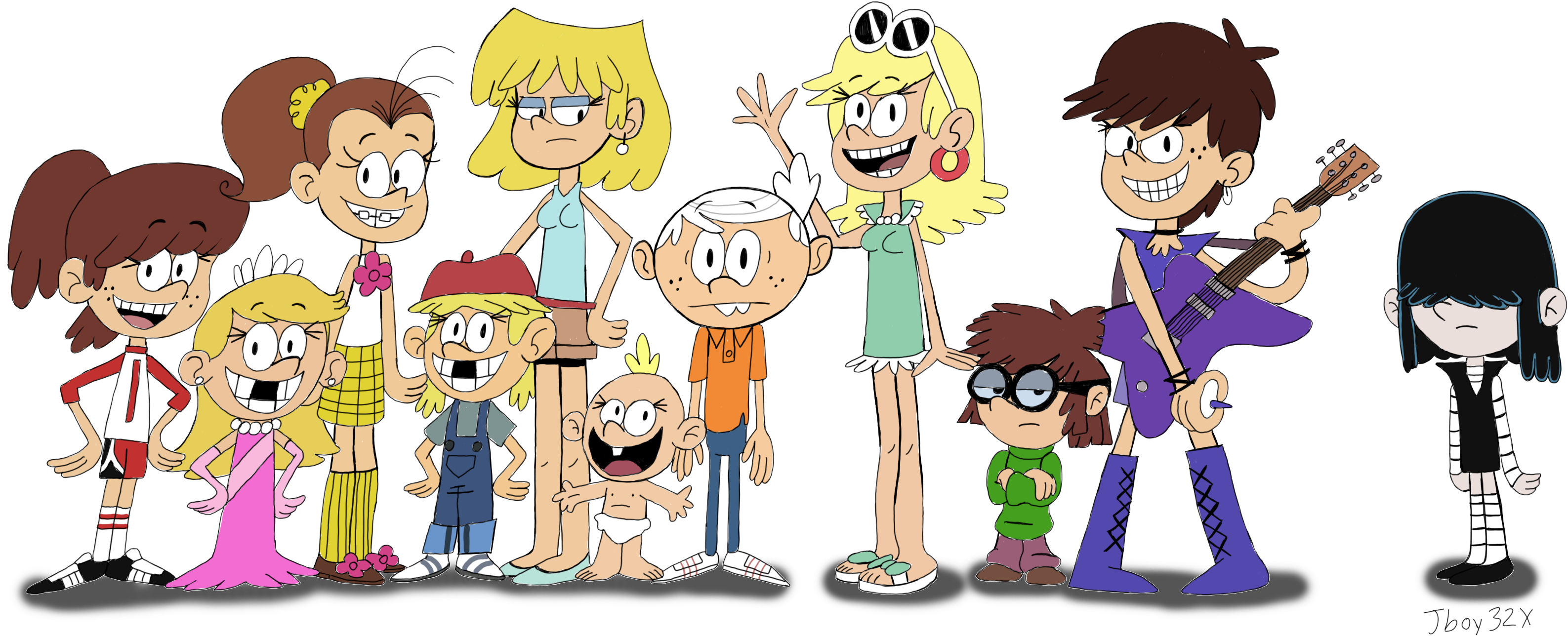 Welcome To Ratfans - Loud House Boy Version (3240x1584)