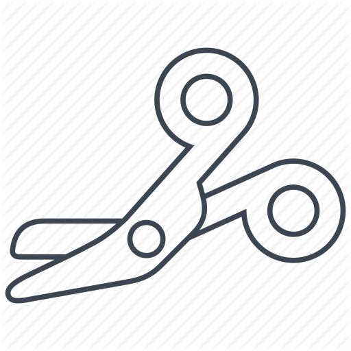 Bandage And Scissors Stock Image - Iconfinder (512x512)