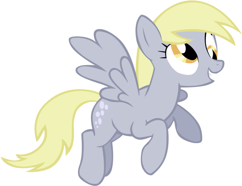 My Little Pony Friendship Is Magic Derpy Cutie Mark - Grey My Little Pony (855x935)