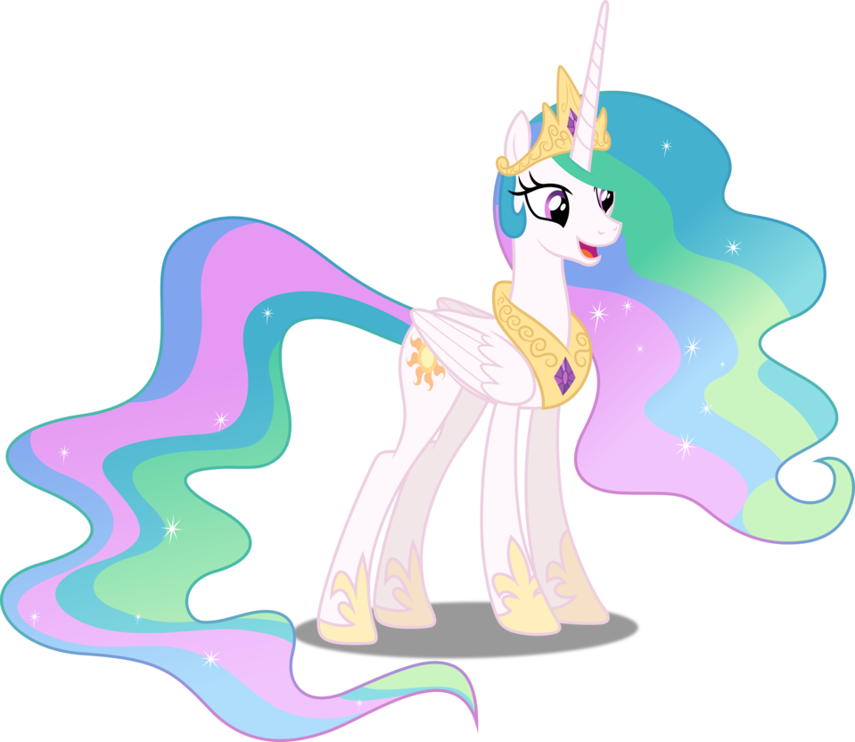 Princess Celestia - Princess Celestia Vector (959x832)