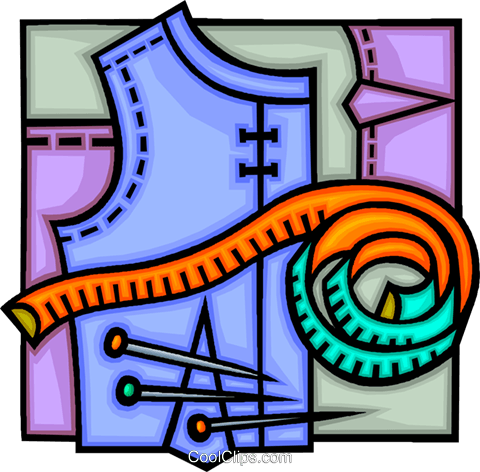 Seamstress And Sewing Design Royalty Free Vector Clip - Sewing (480x472)