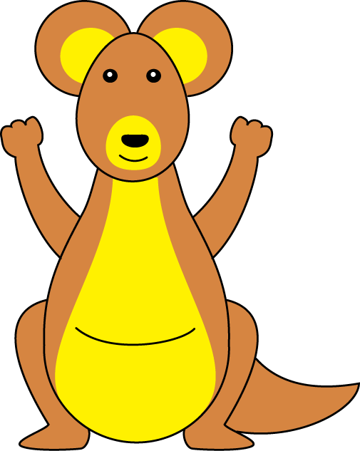 Macropodidae Koala Mammal Clip Art - Illustration (505x633)