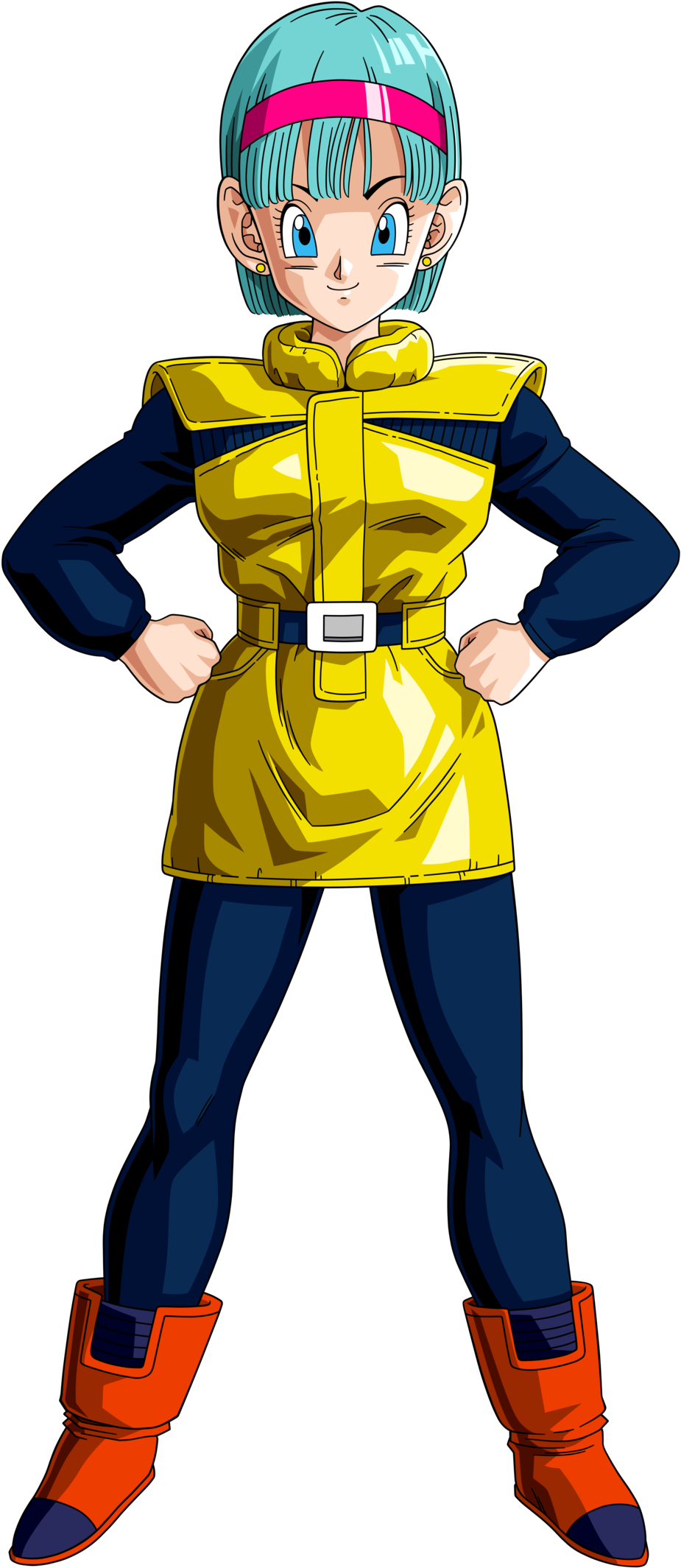 Image Result For Bulma Namek - Dragon Ball Z Bulma Png (1024x2196)