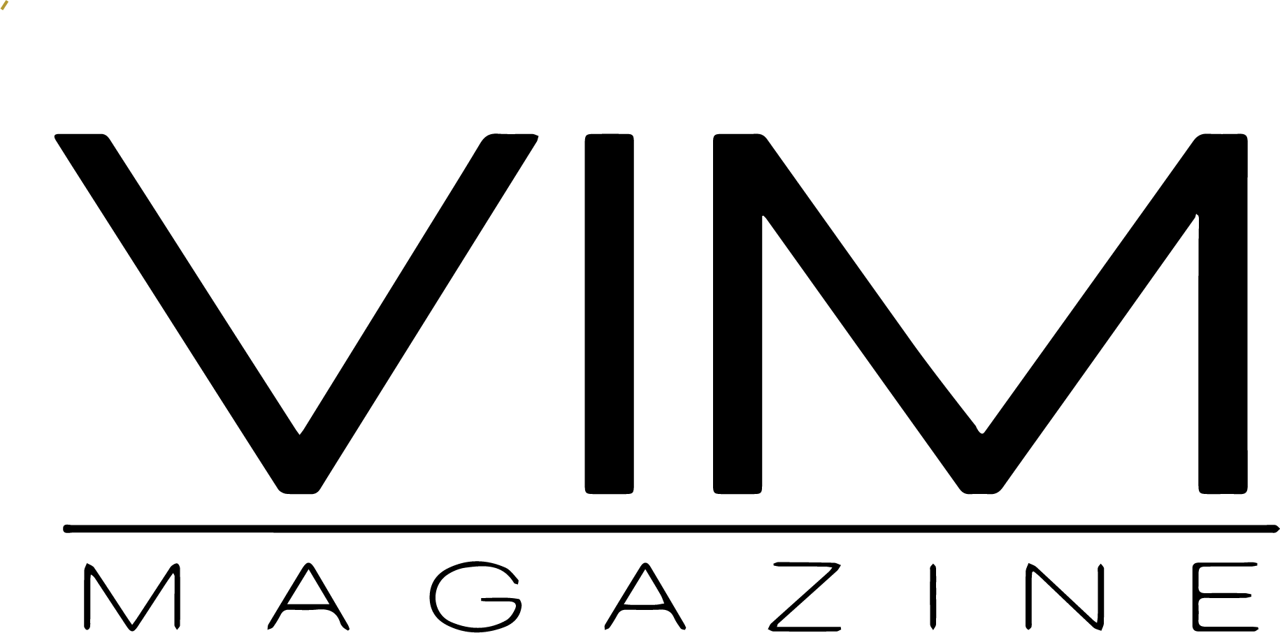 Vim Fashion Magazine Logo - Magazine Fashion Text Png (1831x906)
