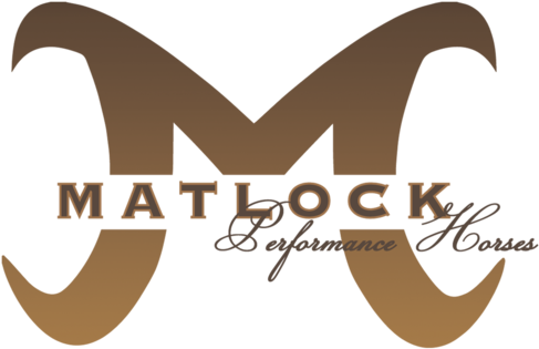 Matlock Performance Horses Logo / Cutting Horses / - Calligraphy (500x500)