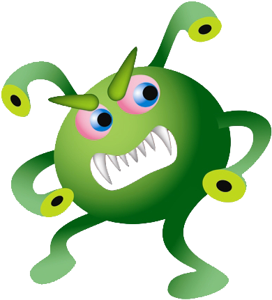 Alteración Leve O Grave Del Funcionamiento Normal De - Virus (446x450)