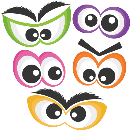 Scary Eyes Clip Art - Scary Eyes Clip Art (432x432)