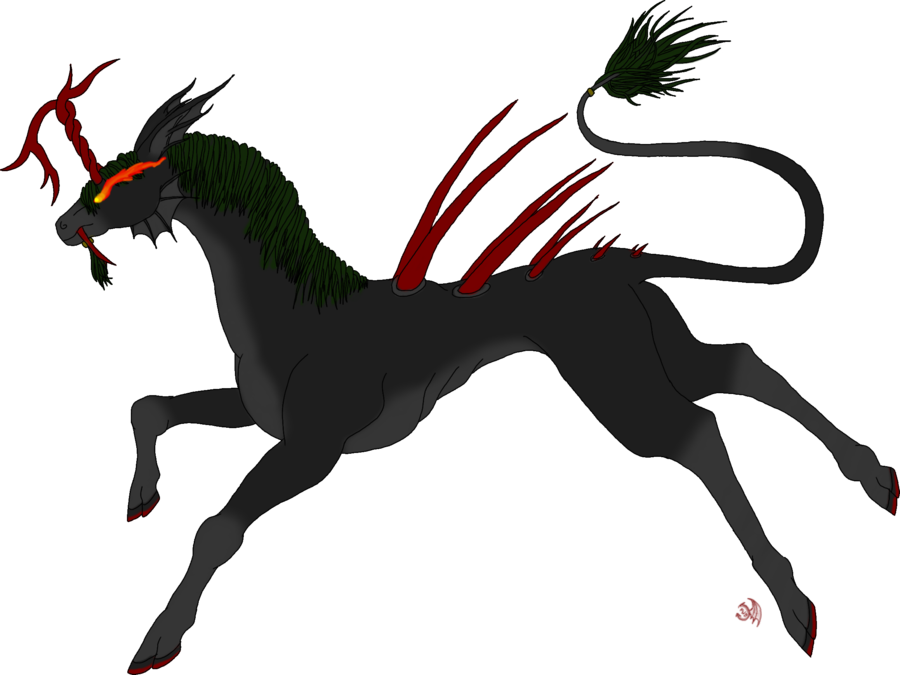 Fablehaven Wiki - Demon Unicorn Png (900x675)
