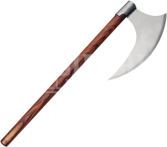 Viking Battle Axe - Png Heraldic Bearded Axe (565x565)