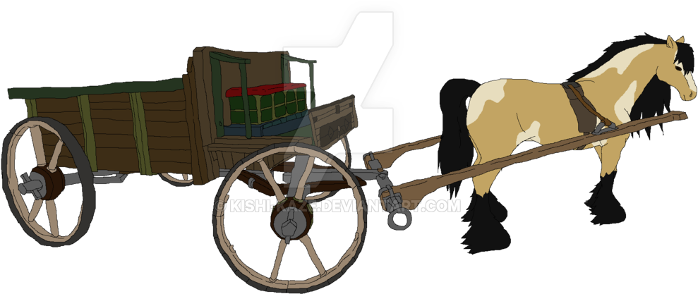 Horse And Cart - Wagon (1024x576)