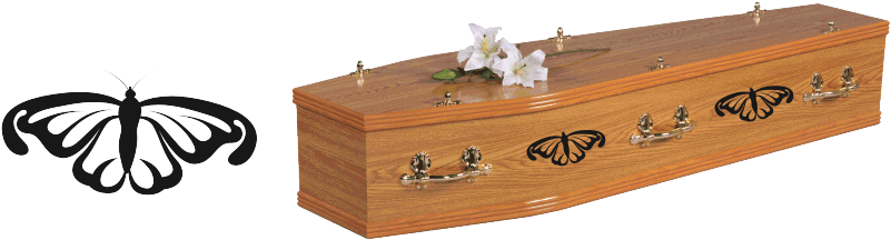 Butterfly Coffin Decal No5 - Coffin (800x539)