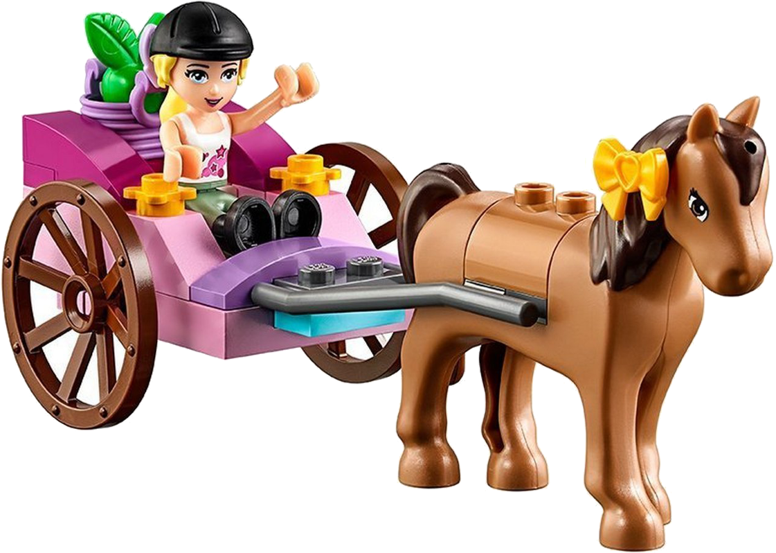 Konstruktors Lego® 10726 Stephanies Horse Carriage - Lego 10726 Juniors Stephanie's Horse Carriage Construction (1200x1200)