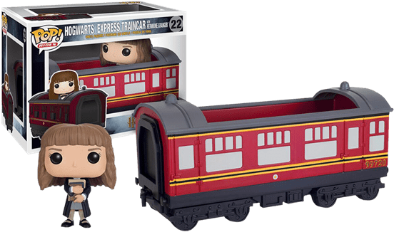 Hermione With Hogwarts Express Carriage Pop Vinyl Figure - Harry Potter Pop Ride (600x600)