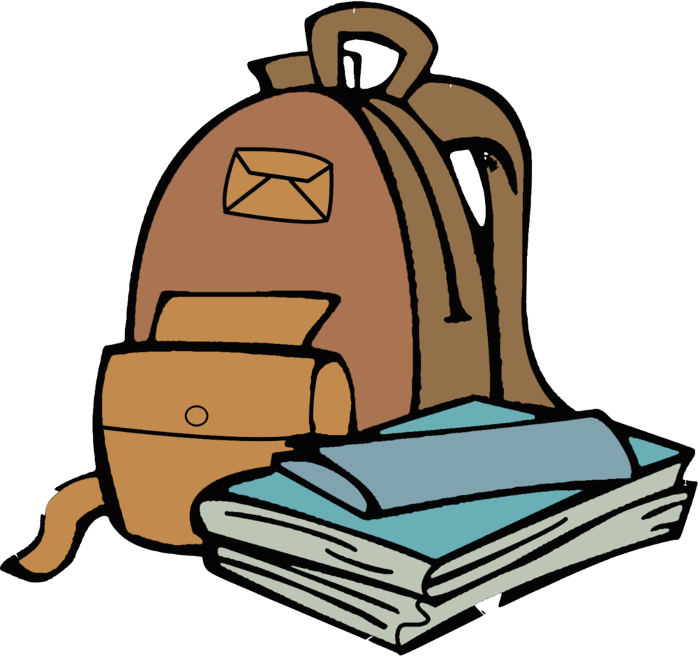 Book Bag Clip Art Free - Clip Art (1000x940)