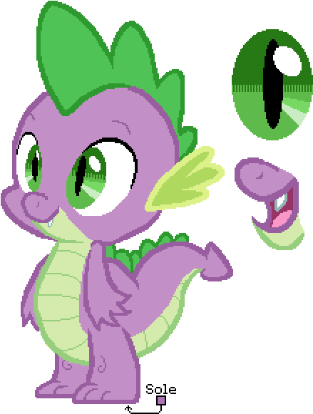 Spike - My Little Pony Spike (600x600)