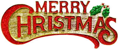 Merry Christmas Sign - Png Sticker Merry Christmas (400x400)