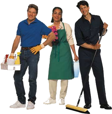 Janitorial Service - Janitor Male And Female (475x383)