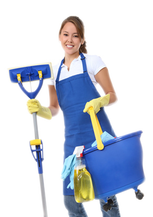 Using Our Professional And Ecologically Friendly Services, - Maid Service (491x695)